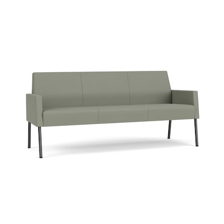 Lesro Mystic Lounge Reception Sofa, Charcoal, OH Eucalyptus Upholstery ML1601